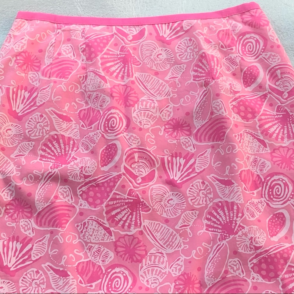 Lilly Pulitzer seashell pink skirt size 4 - Picture 4 of 10